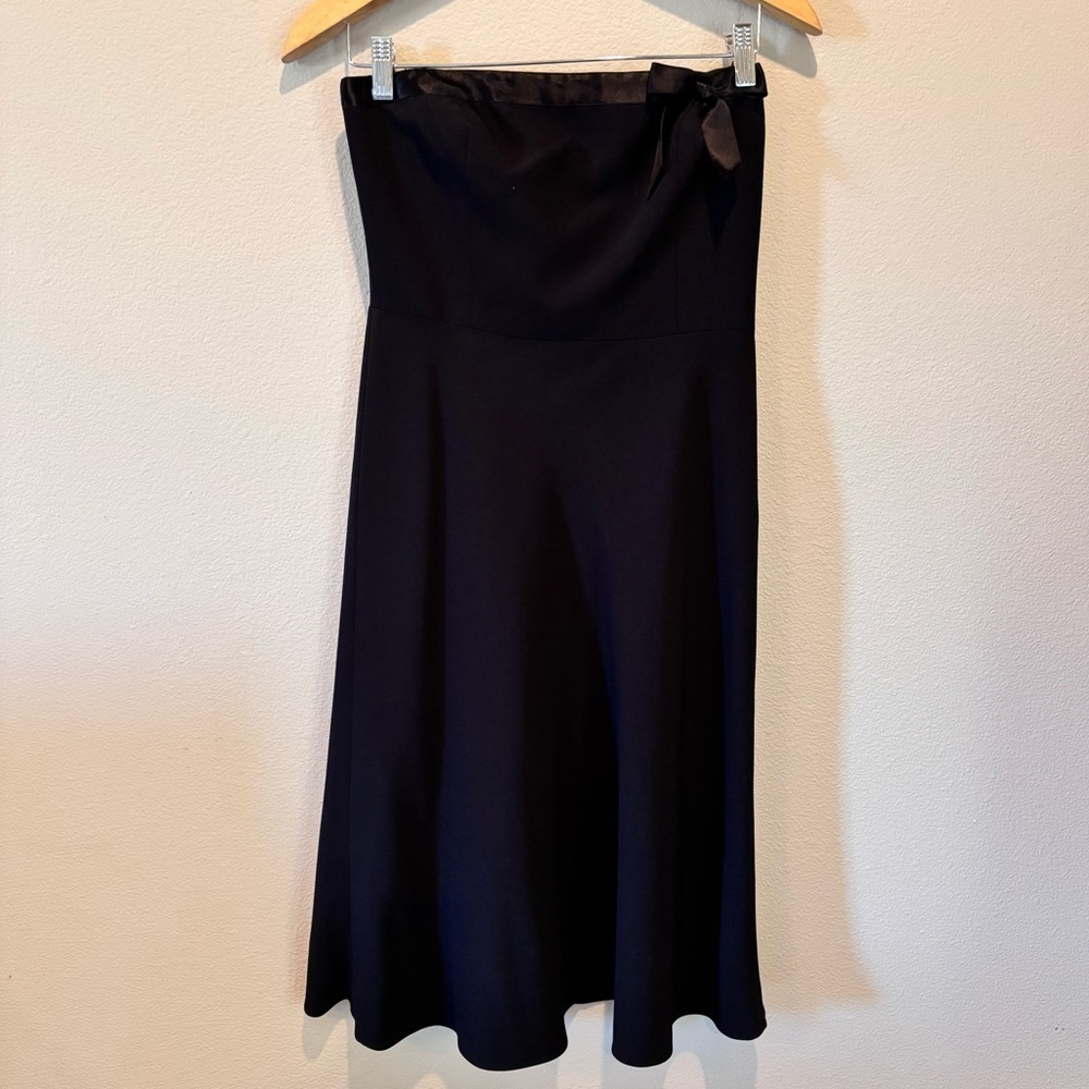 Liz Claiborne Strapless Black Dress, size 6, LBD, Party, Soiree, Bridesmaid,Chic